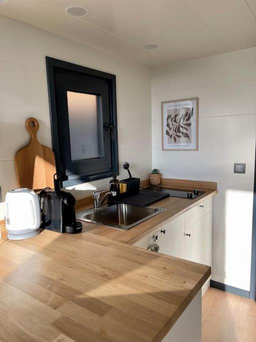 Tiny House With Sauna & Jacuzzi Near Amsterdam Vijfhuizen Eksteriør bilde