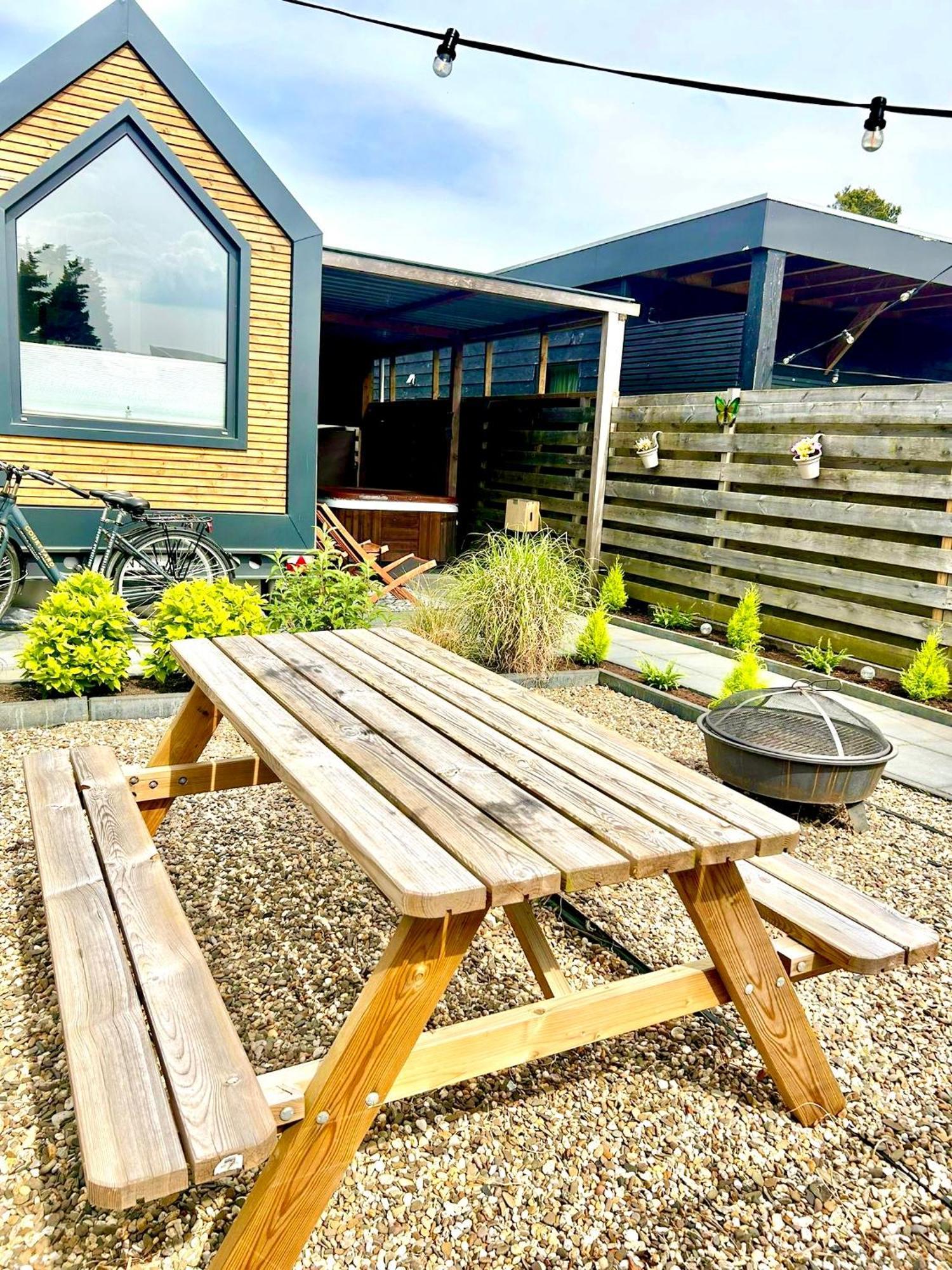 Tiny House With Sauna & Jacuzzi Near Amsterdam Vijfhuizen Eksteriør bilde