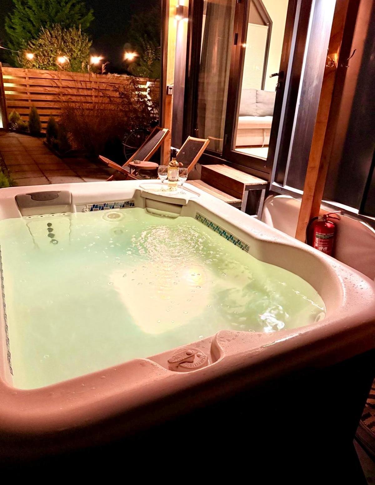 Tiny House With Sauna & Jacuzzi Near Amsterdam Vijfhuizen Eksteriør bilde